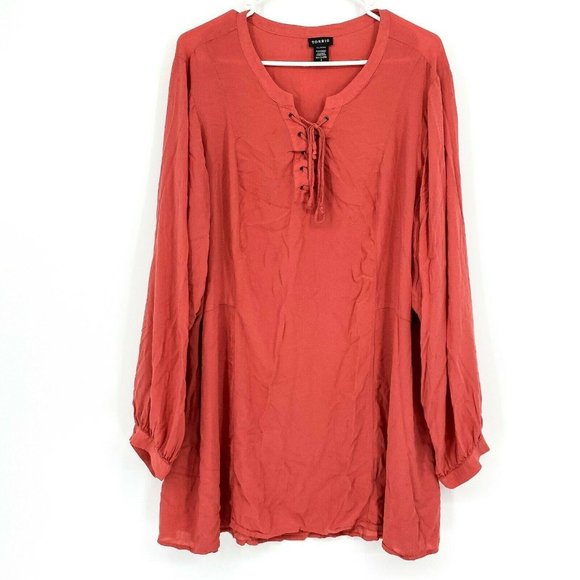 Torrid Women's Causal Blouse Long Sleeve Top Shirt